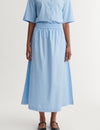 Silje Long Skirt - Frozen fjord