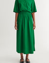 Silje Long Skirt - Abundant green