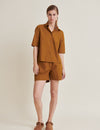 Silje SS Shirt - Tapenade