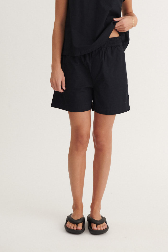 Basic Apparel Silje Shorts Shorts 001 Black