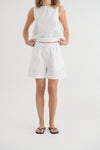 Silje Shorts - Bright White