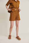 Silje Shorts - Tapenade