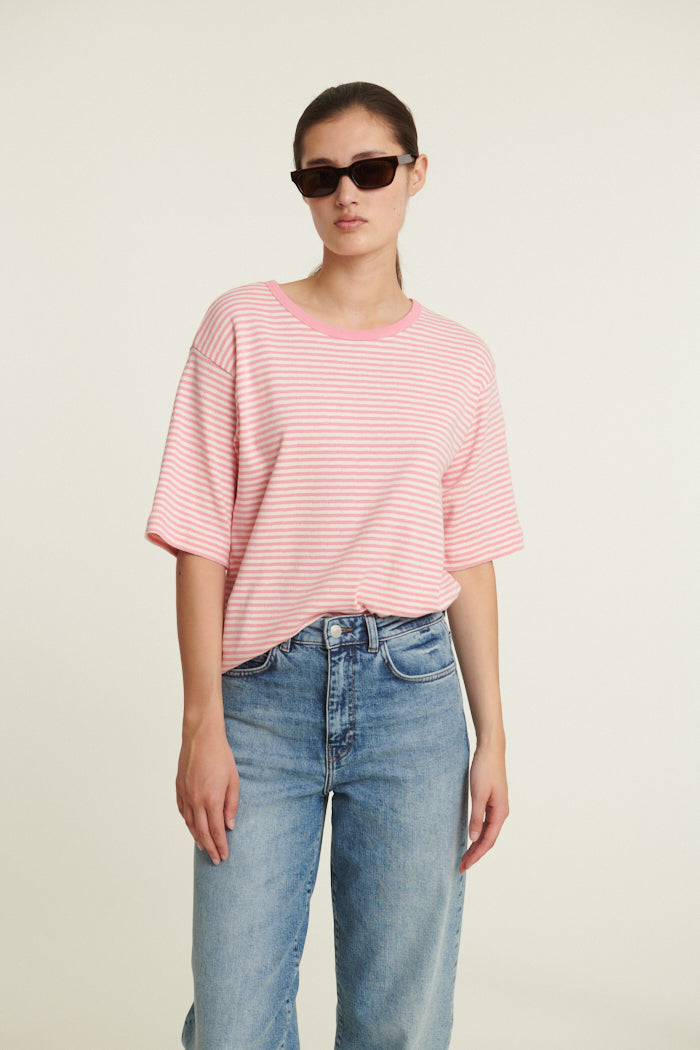 Basic Apparel Silma SS Tee T-shirts 773 Conch shell / birch