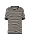 Soya SS Mini Stripe - Whisper White/Black