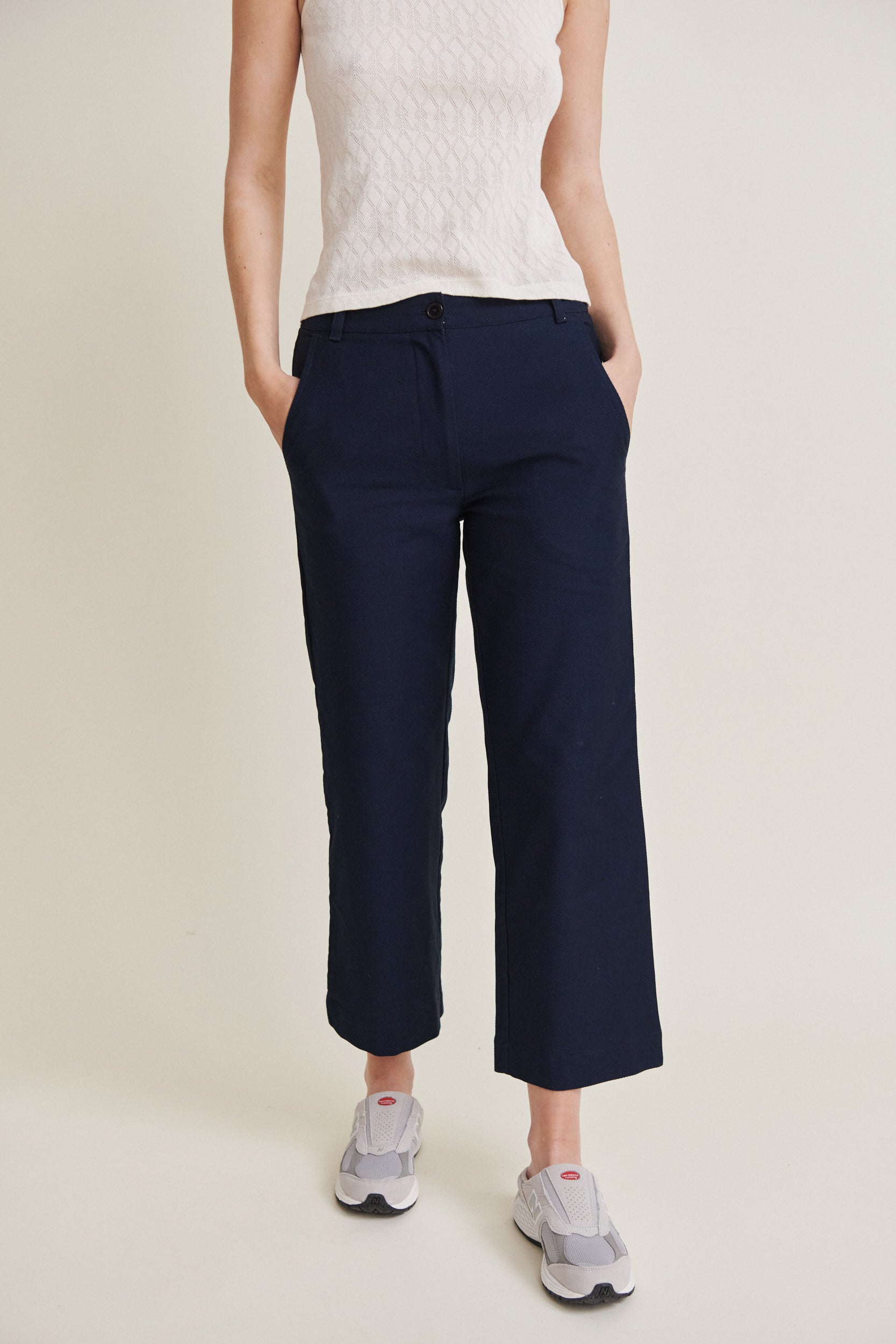 Basic Apparel Tilda Pants Bukser 606 Sky Captain
