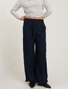Tilde Loose Cargo Pants - Sky Captain