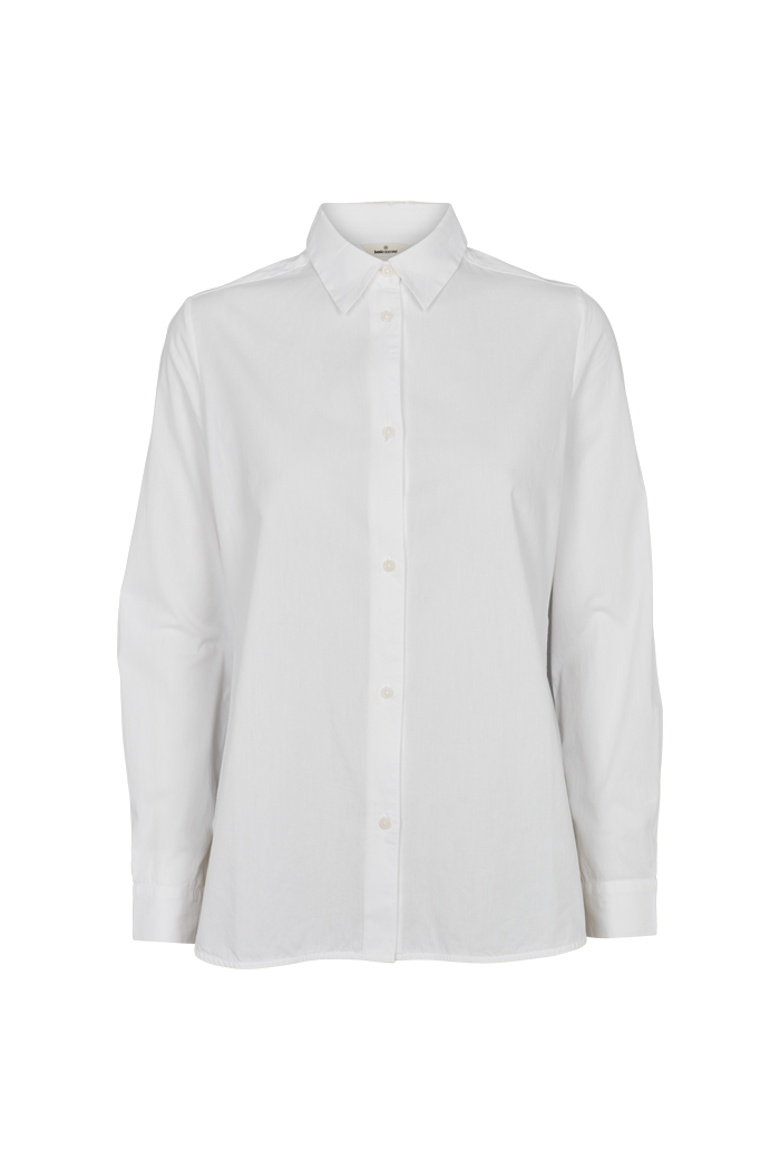 Basic Apparel Vilde Classic Shirt Skjorter 423 Bright White
