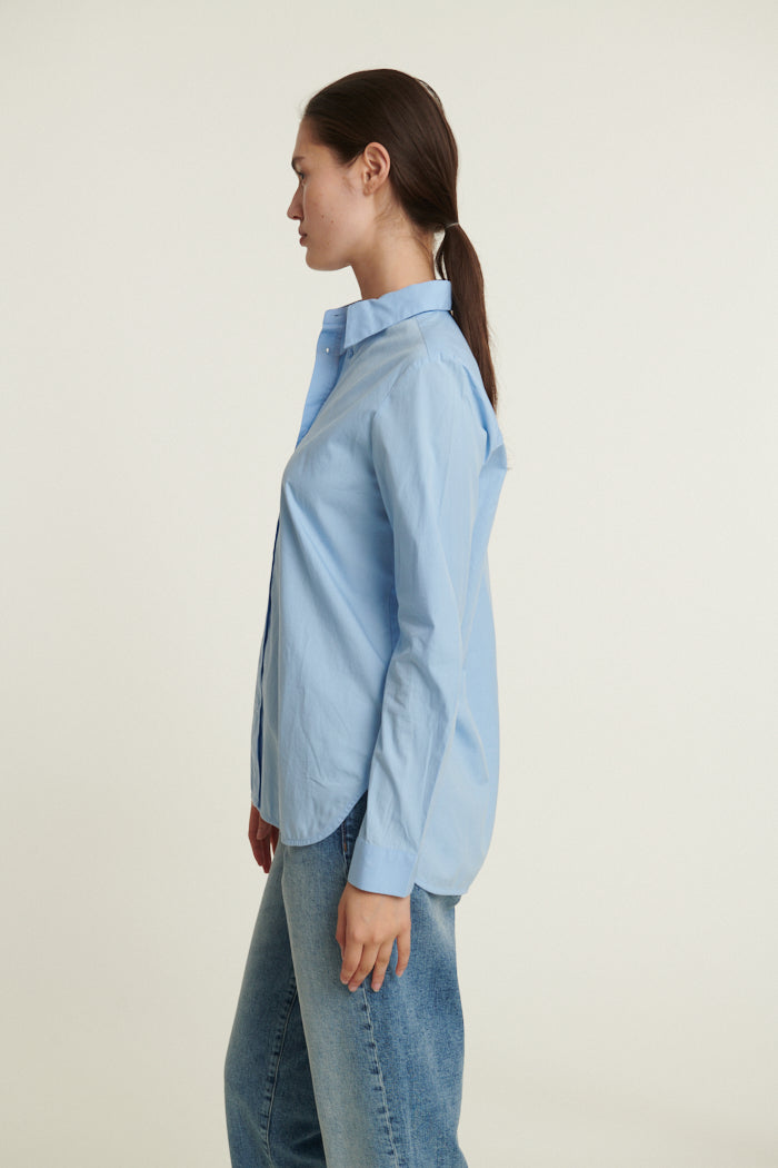 Basic Apparel Vilde Classic Shirt Skjorter 772 Frozen fjord