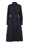 Vilde Pleat Dress - Black