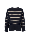Winie O-neck Stripe - Sky captain / birch