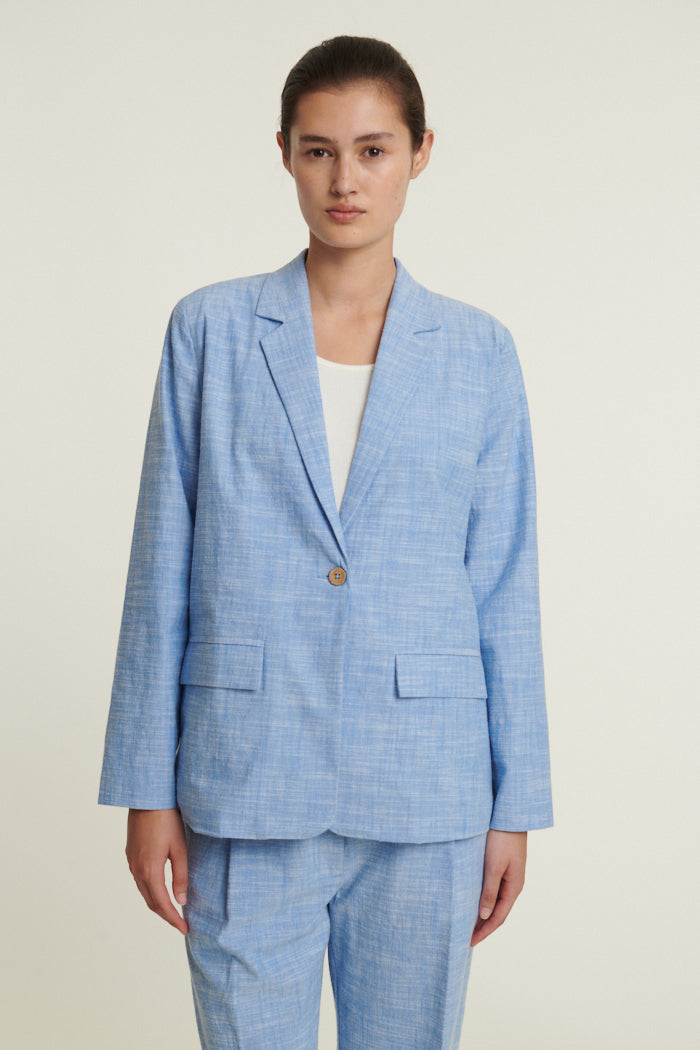 Basic Apparel Zita Jacket Jakker 757 Quiet harbor