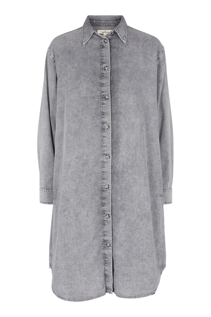 Basic Apparel Bluebell Shirt Dress Kjoler 026 Grey