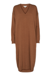 Lise V-Dress - Chipmunk