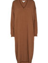 Lise V-Dress - Chipmunk