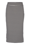 Ludmilla Long Skirt - Whisper White/Black