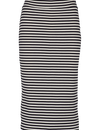 Ludmilla Long Skirt - Whisper White/Black
