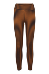 Ludmilla Tights - Bronze Brown/Black Stripe