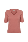 Ludmilla V-Neck - Old Rose