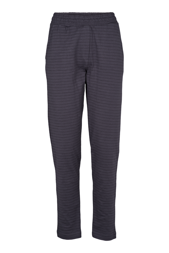 Basic Apparel Saga Pants GOTS Bukser 122 Blackened Pearl