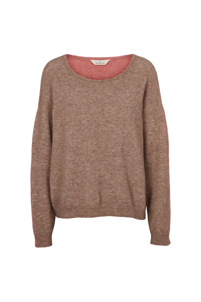 Basic Apparel Trines Blend x Claudine Sweaters 466 Amphora/Cameo