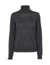 Vera Roll Neck - Dark Grey Mel.